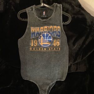 Warriors body suit